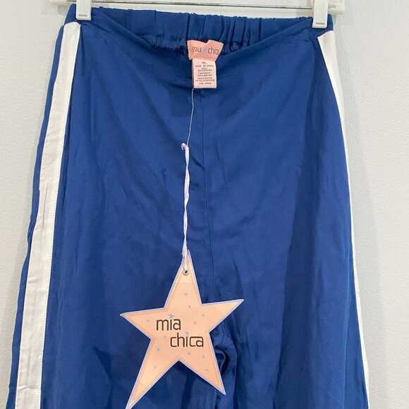 Mia Chica Blue with White Strip Loose Fit Jogger Pants - Size XL - Picture 3 of 5